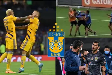Dos cracks de Tigres tuvieron un altercado fuerte tras un partido