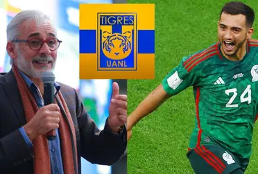 El Presidente de Pachuca niega acercamiento o platicas con Tigres por Luis Chávez para el torneo Ap.2023