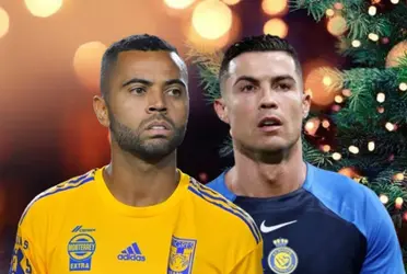 Parece que Cristiano Ronaldo no es muy navideño que digamos, caso contrario a Rafael Carioca