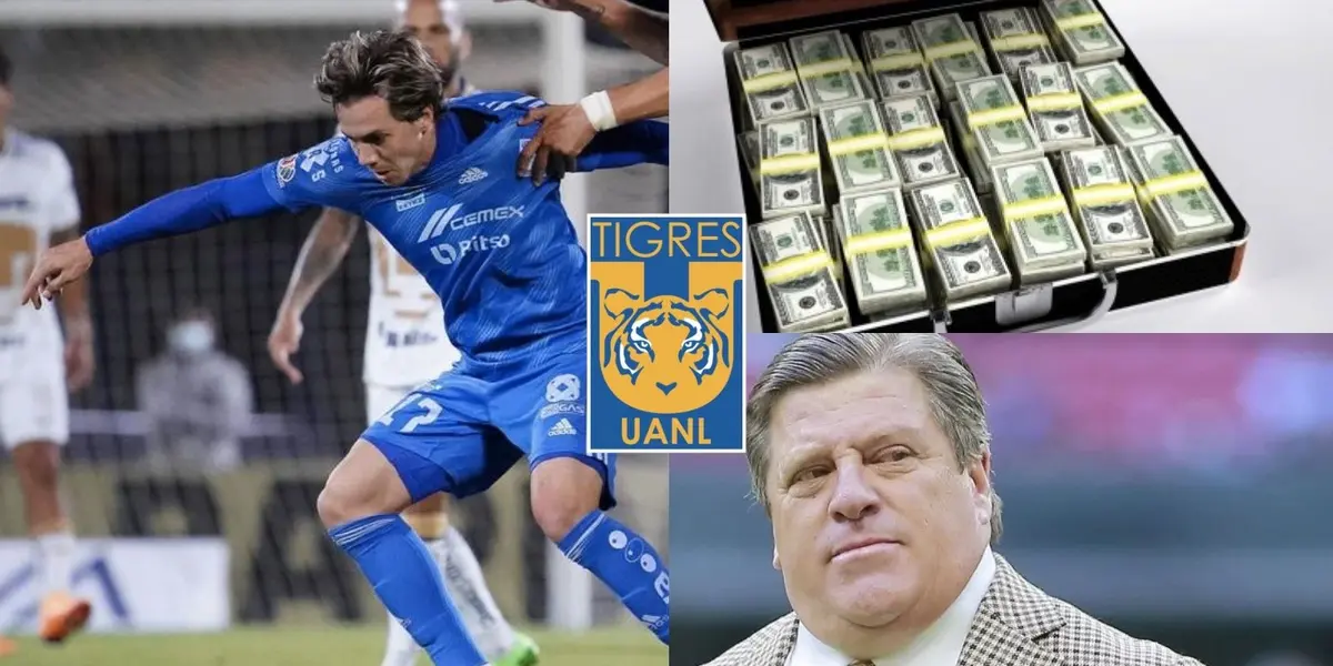 A pesar de estar lesionado, Sebastián Córdova podría jugar en Tigres, todo por 100 millones.