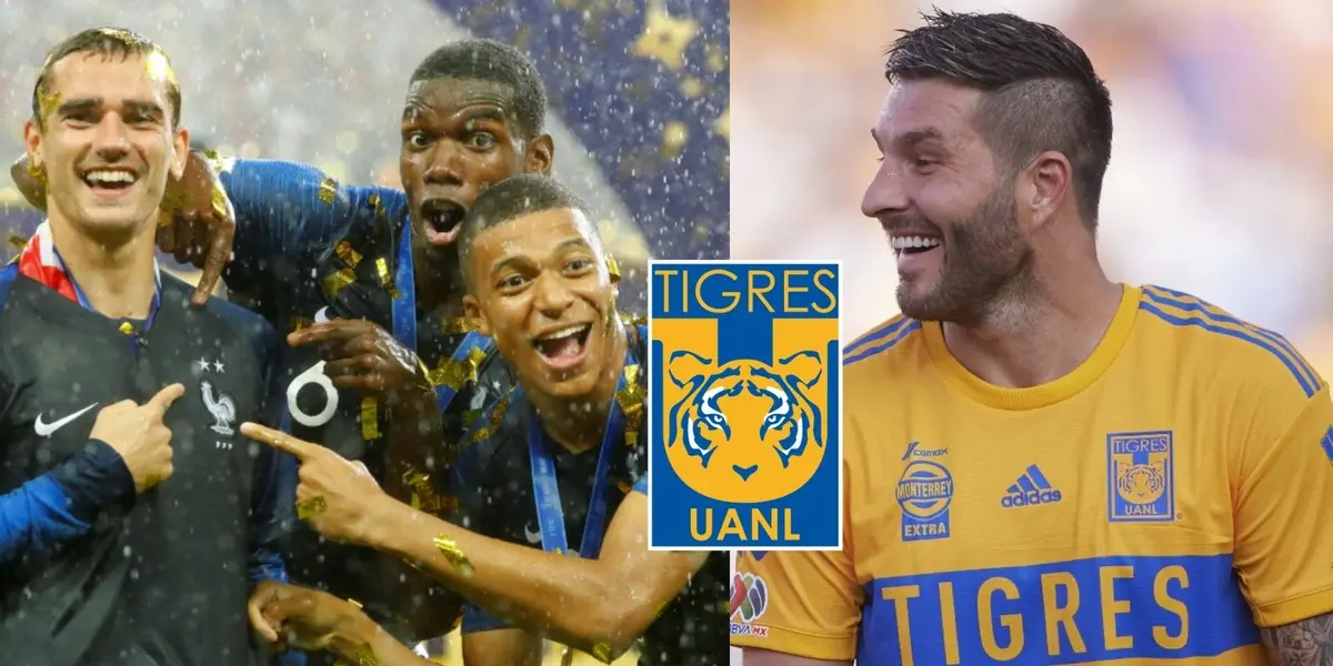 Además de Florian Thauvin, André-Pierre Gignac podría negociar la llegada de otro campeón mundial a Tigres