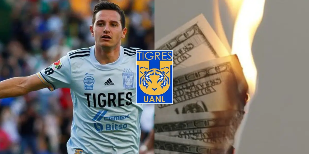 Además de Thauvin, otro elemento de Tigres se hace millonario sin hacer mucho con los felinos.