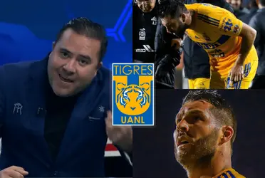 Aldo Rodríguez le dio con todo a Gignac en Multimedios