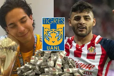 Alexis Vega tendría un salario superior al de Diego Lainez en Tigres