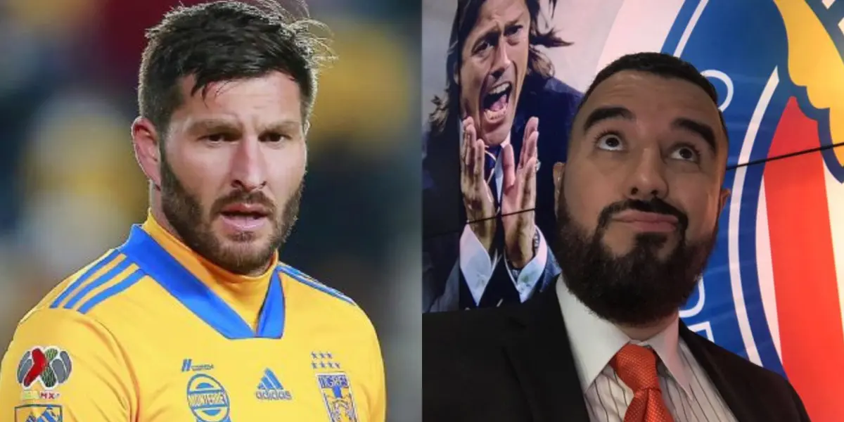 André-Pierre Gignac considera que el periodista deportivo es muy duro con el futbolista mexicano