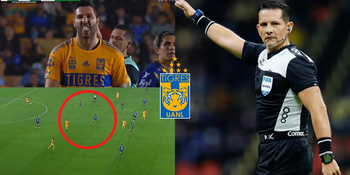 André-Pierre Gignac fue víctima del arbitraje junto a Tigres