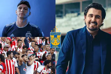 Chivas recibe una lección desde Tigres y los aficionados enfurecen con Amaury Vergara