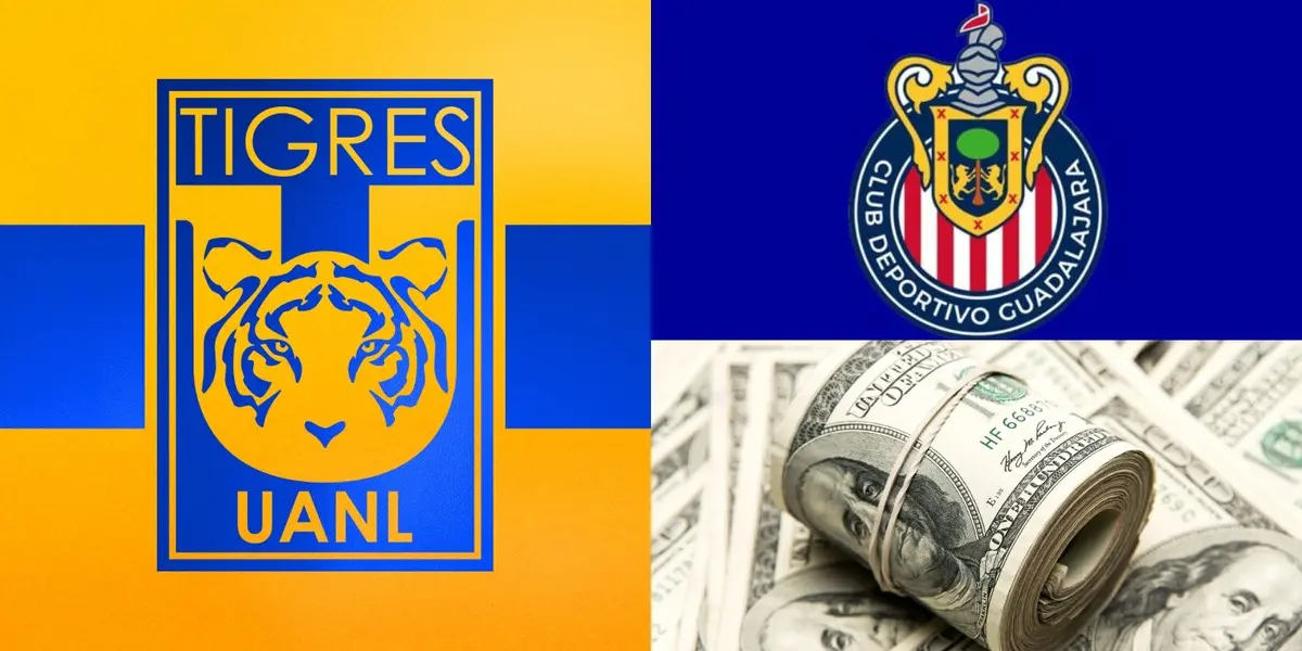 Con una oferta de 55 millones, los Tigres le "robarían" un refuerzo estrella a las Chivas