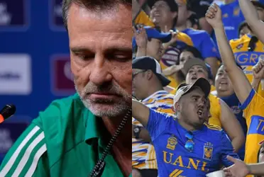 Diego Cocca no terminó en buenos términos con la directiva de Tigres y menos con la afición