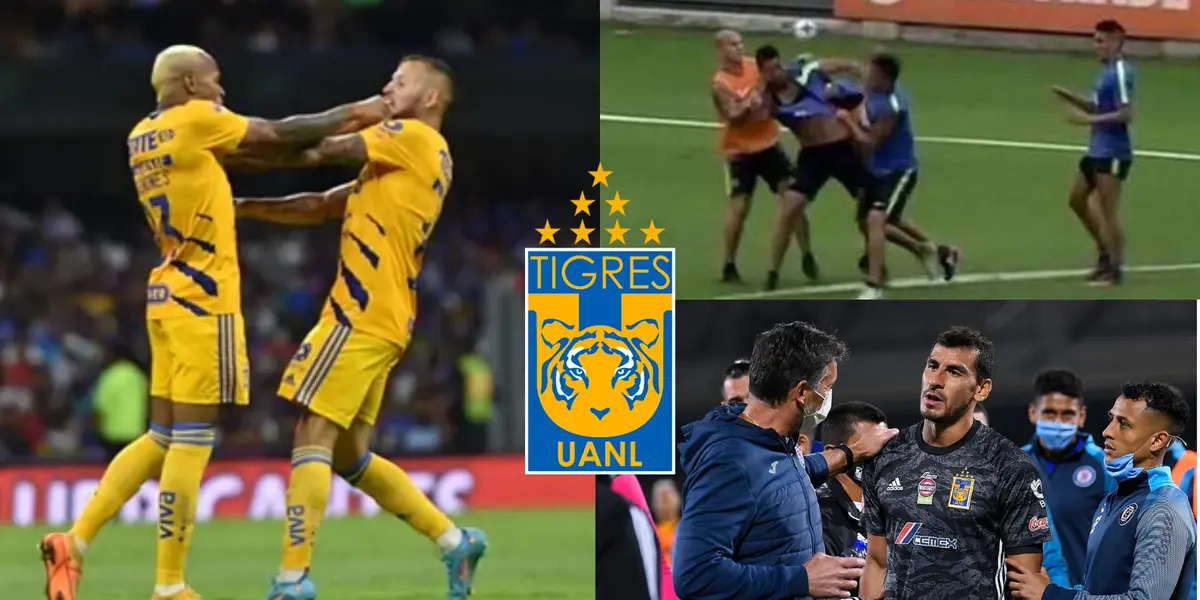 Dos cracks de Tigres tuvieron un altercado fuerte tras un partido