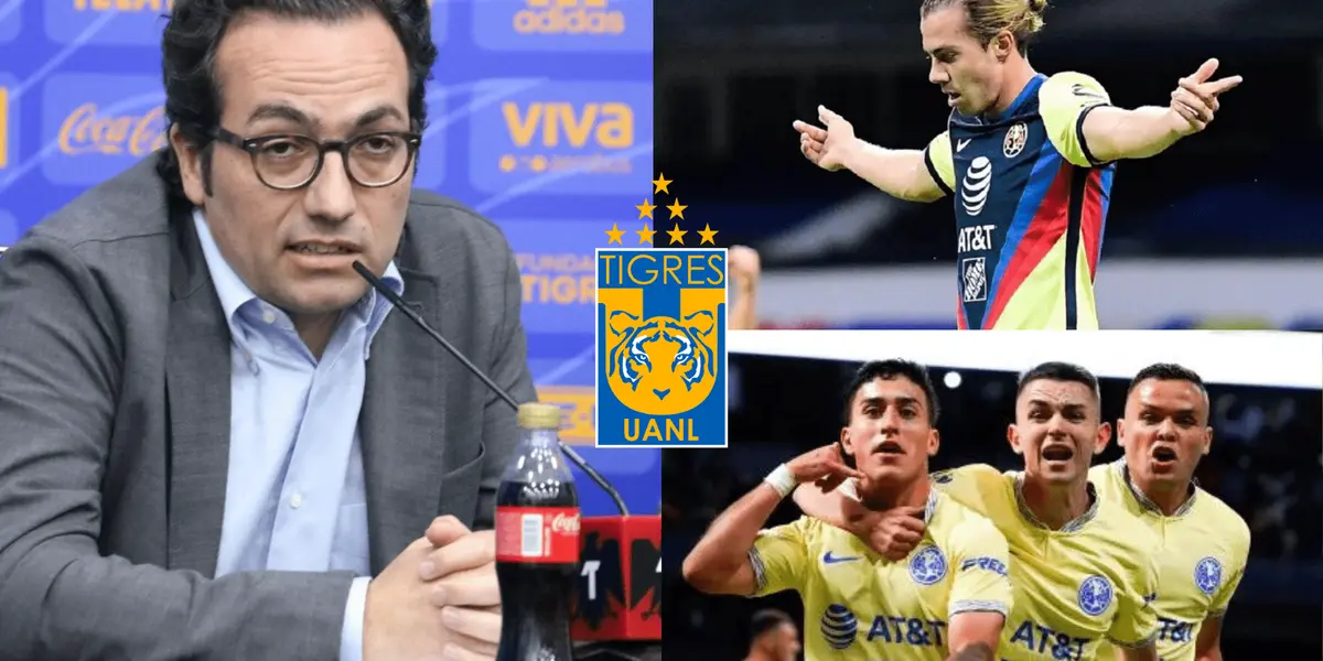 El América ya le bajó otro fichaje a Tigres y Cocca está furioso