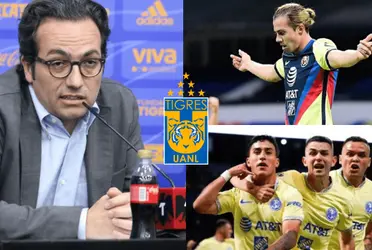 El América ya le bajó otro fichaje a Tigres y Cocca está furioso