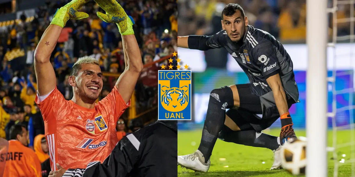 El arquero Nahuel Guzmán ha rechazado jugosas ofertas por su amor a Tigres