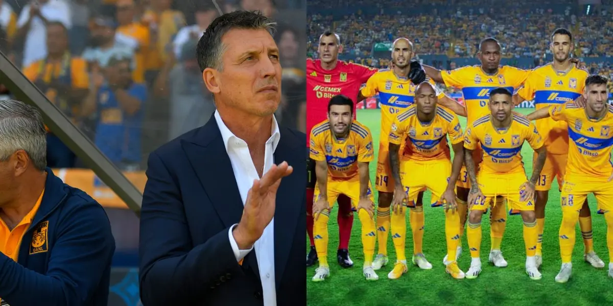 El cuadro titular que eligió poner Siboldi para el enfrentamiento de los Tigres ante el Toluca