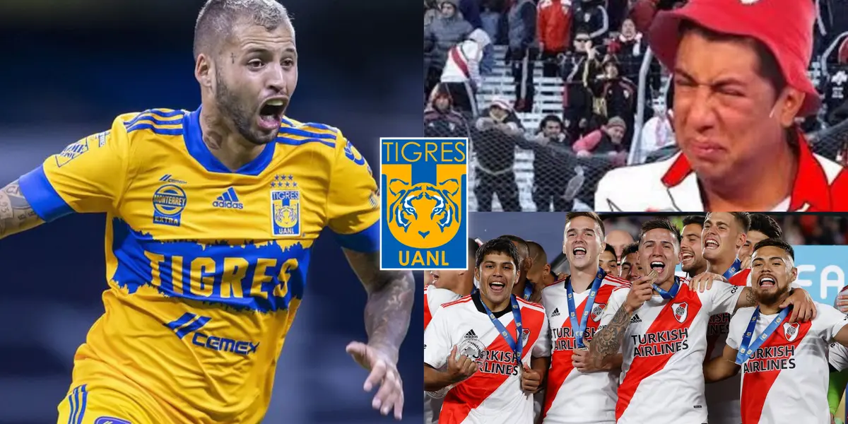 El ‘Diente’ recibió una oferta de River Plate, y Tigres sorprendió con la respuesta