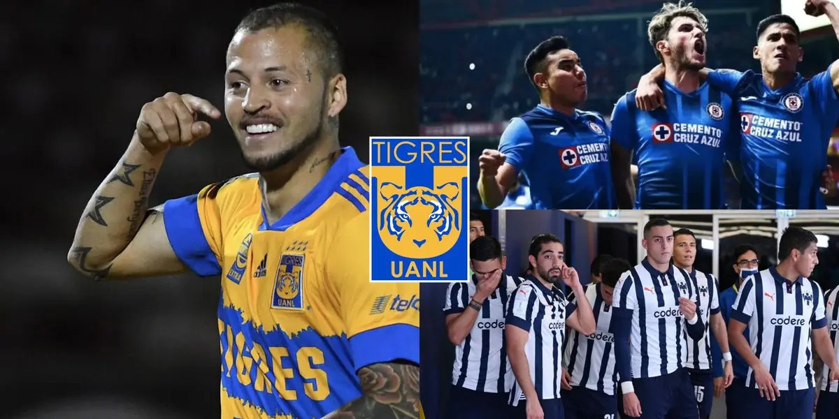 El ‘Diente’ se mandó un partidazo ante Rayados y se destapa cuánto pide Tigres a Cruz Azul por su venta.