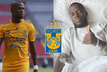 El ecuatoriano ex de Tigres recibió un duro golpe que le dio la vuelta al mundo