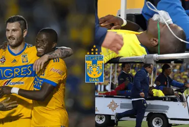 El ecuatoriano ex de Tigres sufrió una durísima lesión en Turquía 