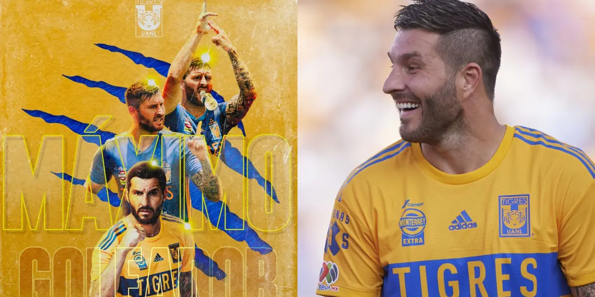 El francés ya es una leyenda de Tigres, en 2019 se convirtió en el máximo goleador en la historia de la institución