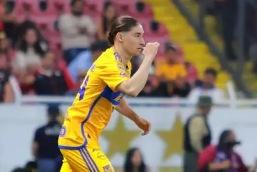 El joven refuerzo de los Tigres se presenta en el futbol mexicano, en el tropiezo de los felinos