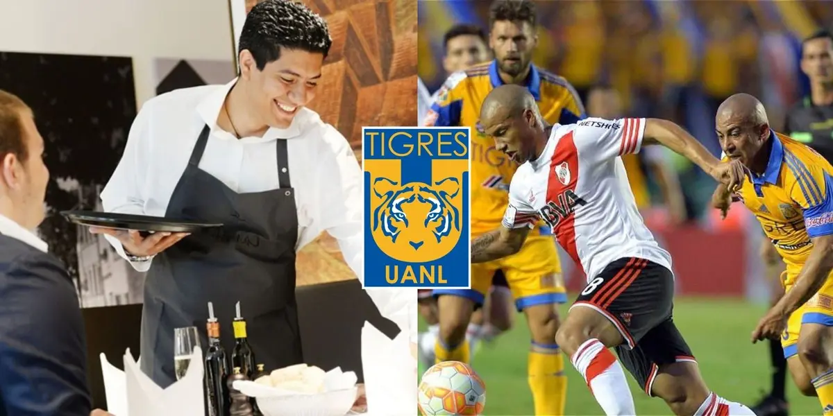 El jugador de Tigres que puso a temblar a River Plate y ahora atiende en un restaurante