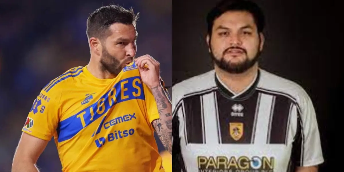 El jugador que tenía la tarea de patear a Gignac