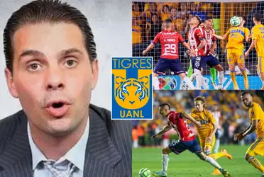 El narrador habló son tapujos y confesó por qué Tigres es mucho mejor que Chivas