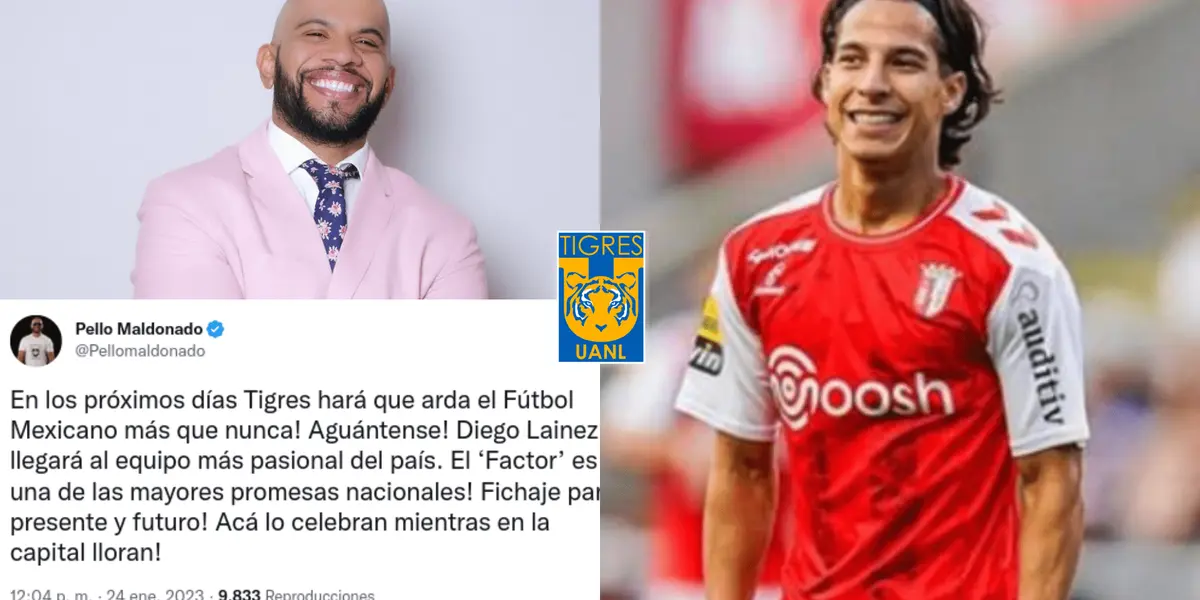 El periodista asegura que Tigres y Diego Lainez han llegado a un acuerdo