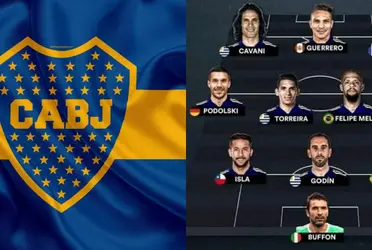 El sueño de cualquier aficionado de Boca Juniors se ve reflejado en una posible alineación que está rondando en redes sociales acerca de jugadores que el equipo quiere.