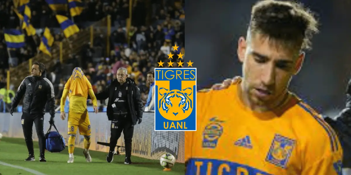 El uruguayo se podría perder encuentros importantes con Tigres