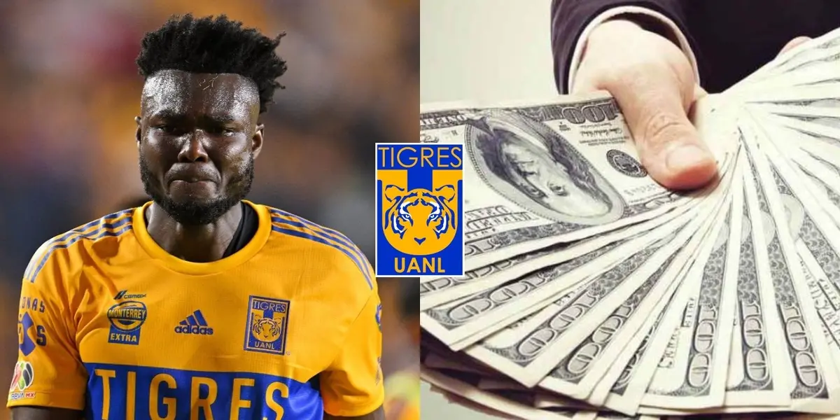 En Tigres Caicedo tenía un salario de 10 millones, esto ganaría en Atlas