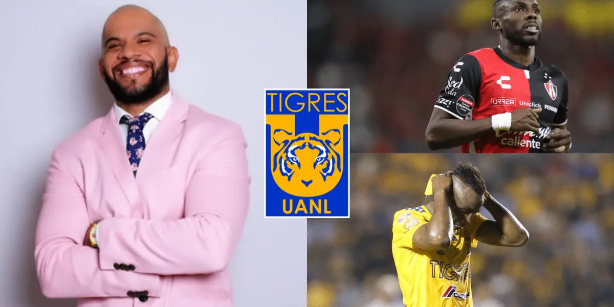 En Tigres no rindió y se olvidaron rápido de él, pero Pello Maldonado no dudó en aplaudir la llegada de Julián Quiñones al América.