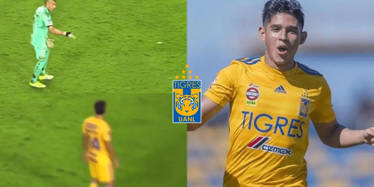 Es por eso el buen nivel del canterano de Tigres