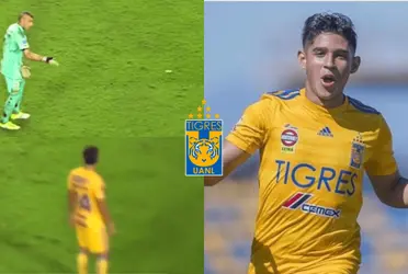 Es por eso el buen nivel del canterano de Tigres