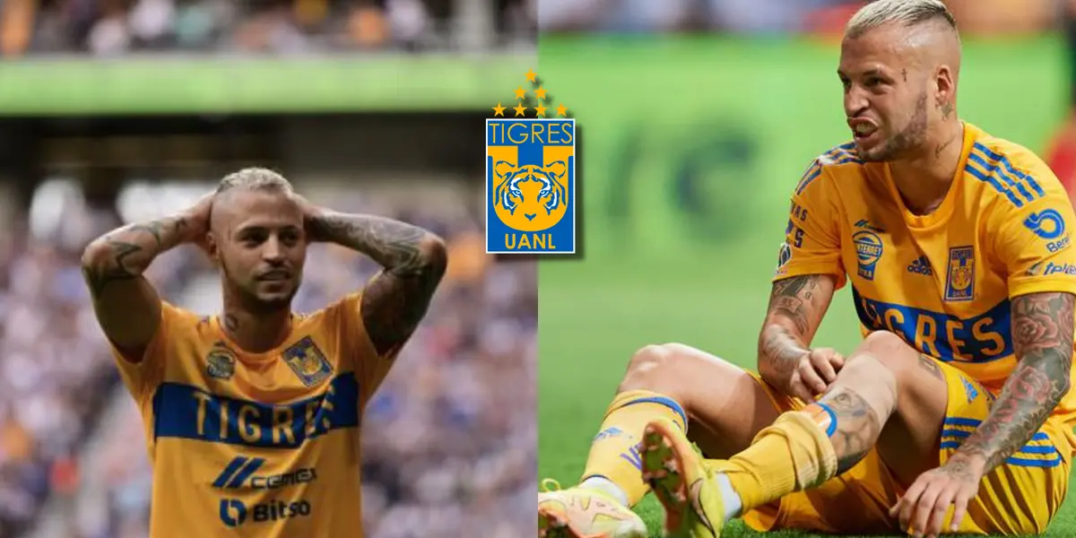 Este crack se perderá por lo menos 4 partidos muy importantes para Tigres