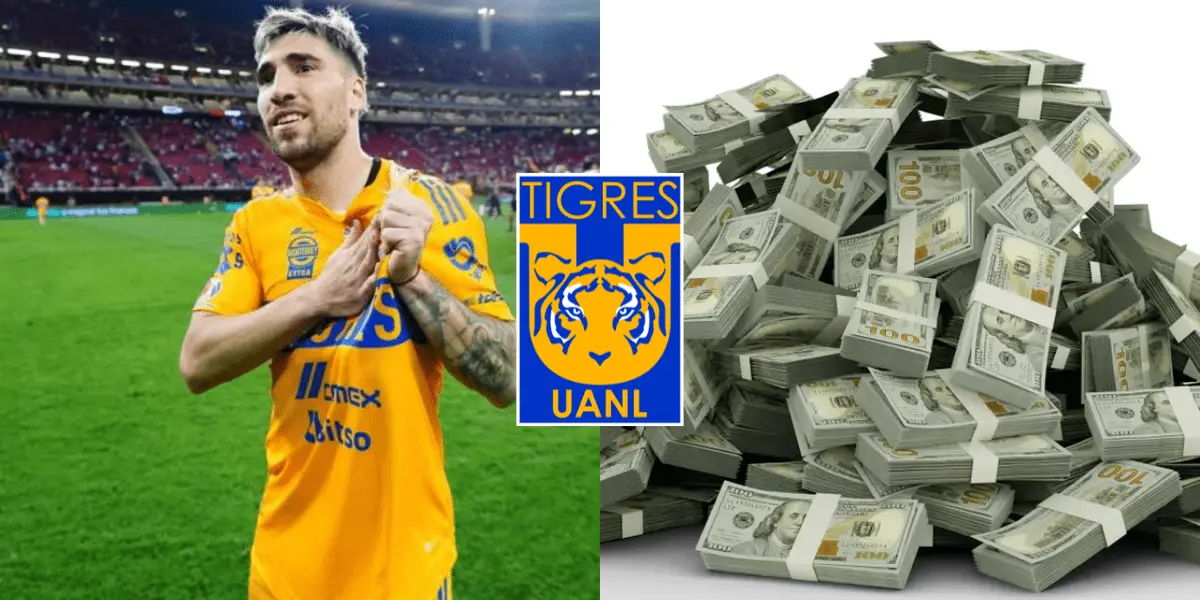 Fernando Gorriarán es el jugador más caro de la Liga MX, pero en la afición de Tigres no pueden creer con quién pasó a compartir el lugar.