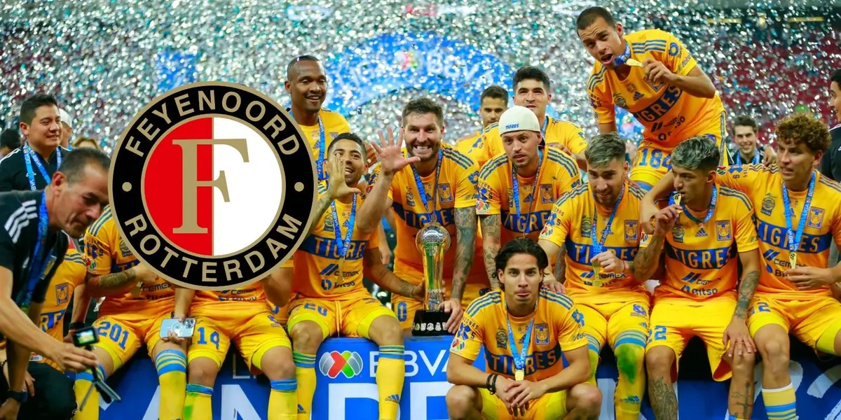 Feyenoord y Tigres firman una alianza, ahora uno de los felinos se iría para Holanda