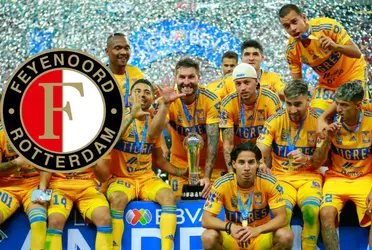 Feyenoord y Tigres firman una alianza, ahora uno de los felinos se iría para Holanda