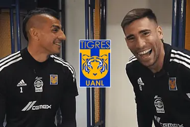 Gorri y Guzmán fueron los protagonistas de una divertida jornada en las redes sociales de Tigres, en conjunto con toda la afición.