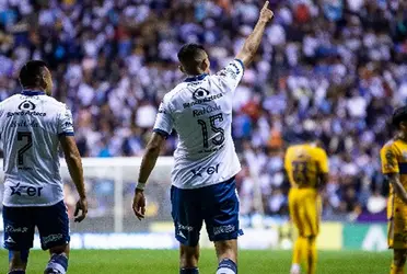 Guillermo Martínez marcó el gol para empatar el partido a un gol frente a Tigres 