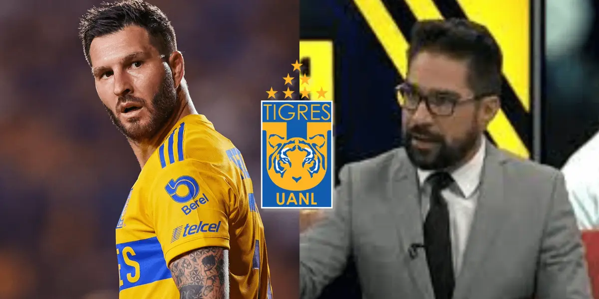 Heliodoro Hinojosa de Multimedios explotó contra André-Pierre Gignac