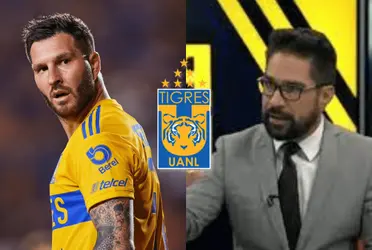 Heliodoro Hinojosa de Multimedios explotó contra André-Pierre Gignac