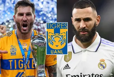 Karim Benzema le dijo adiós al Real Madrid y en Tigres sueñan en reunirlo con André-Pierre Gignac