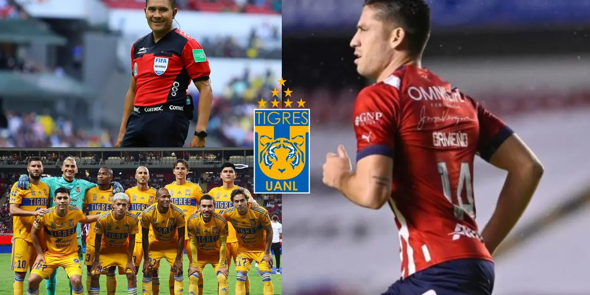 La afición rojiblanca considera que el triunfo de Tigres fue por culpa del árbitro Fernando Guerrero