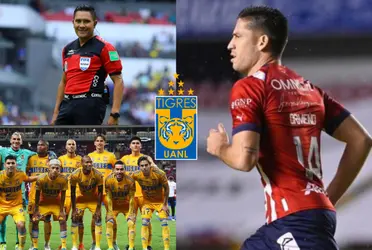 La afición rojiblanca considera que el triunfo de Tigres fue por culpa del árbitro Fernando Guerrero