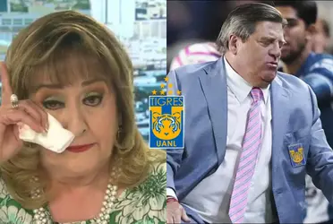 La conductora le dio con todo a Herrera y no se guardó nada