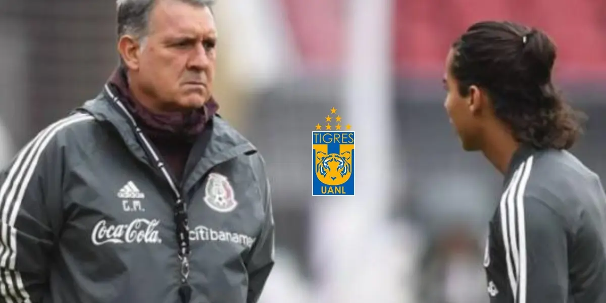 La llegada de Gerardo Martino a Tigres no serían buenas noticias para Diego Lainez