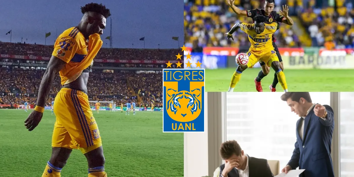 La situación del ecuatoriano fue lamentable con Tigres y ya se va del equipo