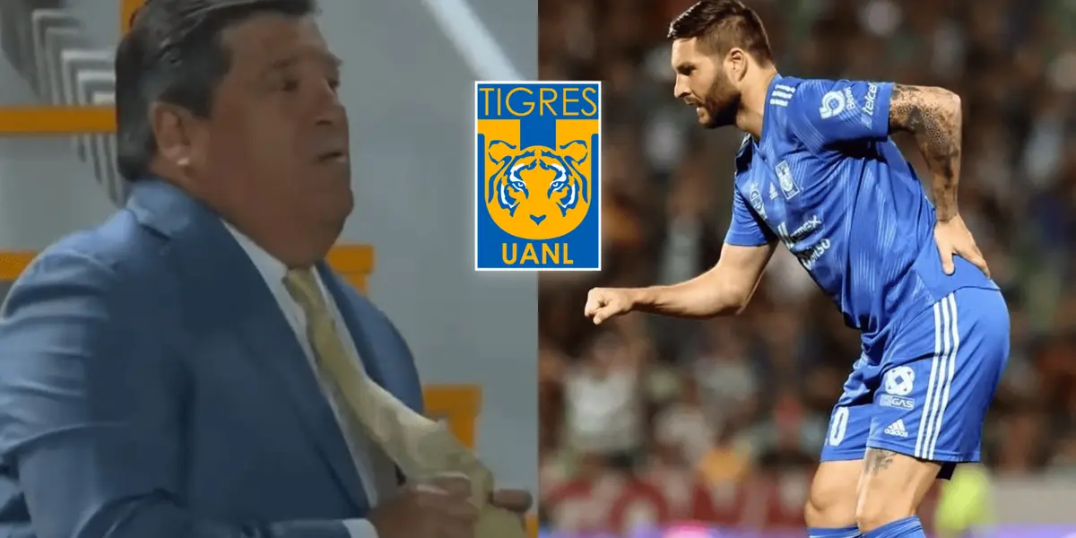 Los jugadores de Tigres, liderados por Gignac, le lanzaron un mensaje a Herrera