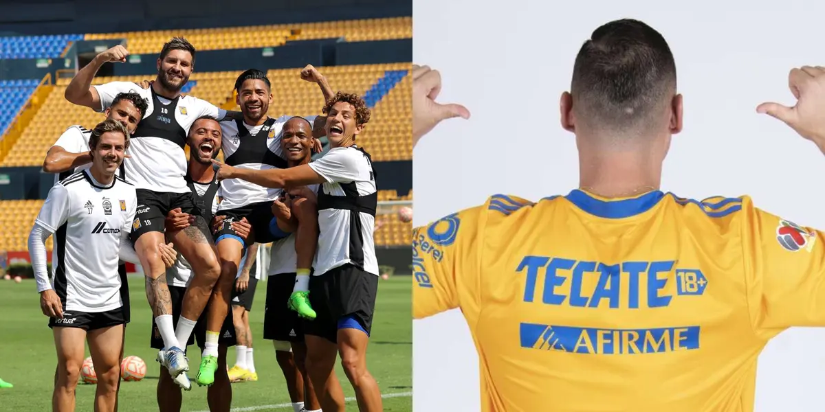 Los jugadores de Tigres posan juntos en redes sociales es apoyo a este jugador que perdió titularidad